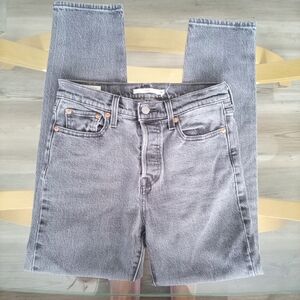 Levi's Charcoal Denim Jeans Wedgie